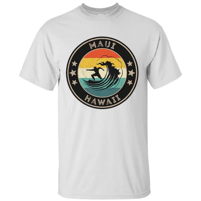 Maui Hawaii Maui Surfer Tall T-Shirt