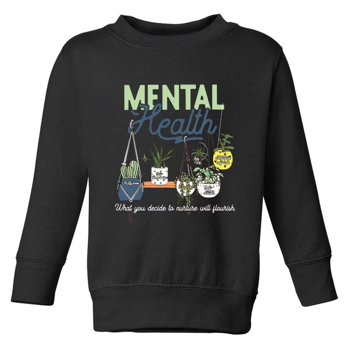 Mental Health Matters Toddler Sweatshirt