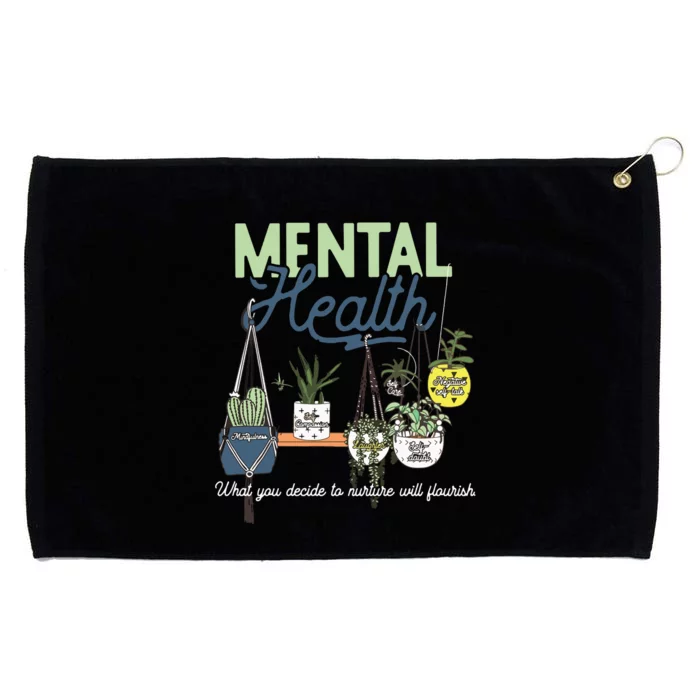 Mental Health Matters Grommeted Golf Towel