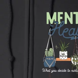 Mental Health Matters Full Zip Hoodie