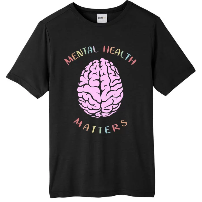 Mental Health Matters Brain ChromaSoft Performance T-Shirt