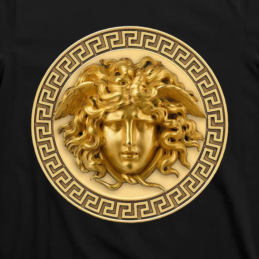 Medusa Head Myth Gorgon Snake Hair Greek Mythology T-Shirt