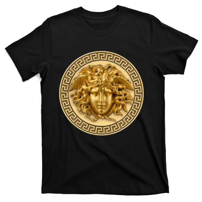 Medusa Head Myth Gorgon Snake Hair Greek Mythology T-Shirt