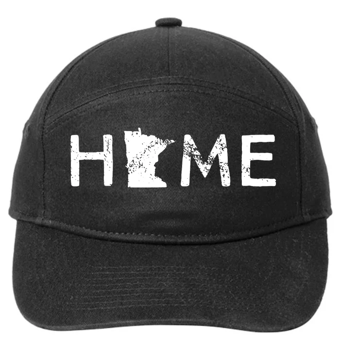 Minnesota Home Mn State Pride 7-Panel Snapback Hat