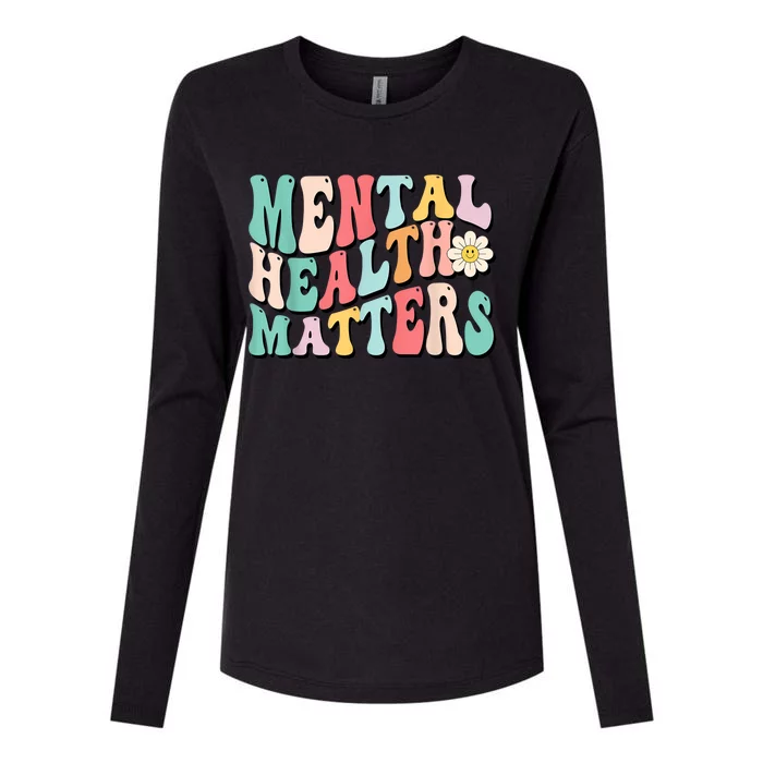 Mental Health Matters End The Stigma Womens Cotton Relaxed Long Sleeve T-Shirt