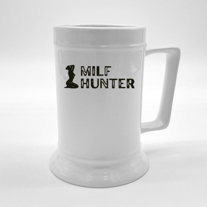 Milf Hunter Front & Back Beer Stein