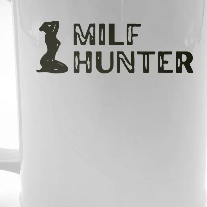 Milf Hunter Front & Back Beer Stein