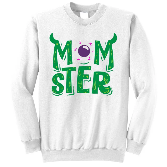 Momster Halloween Mom Sweatshirt