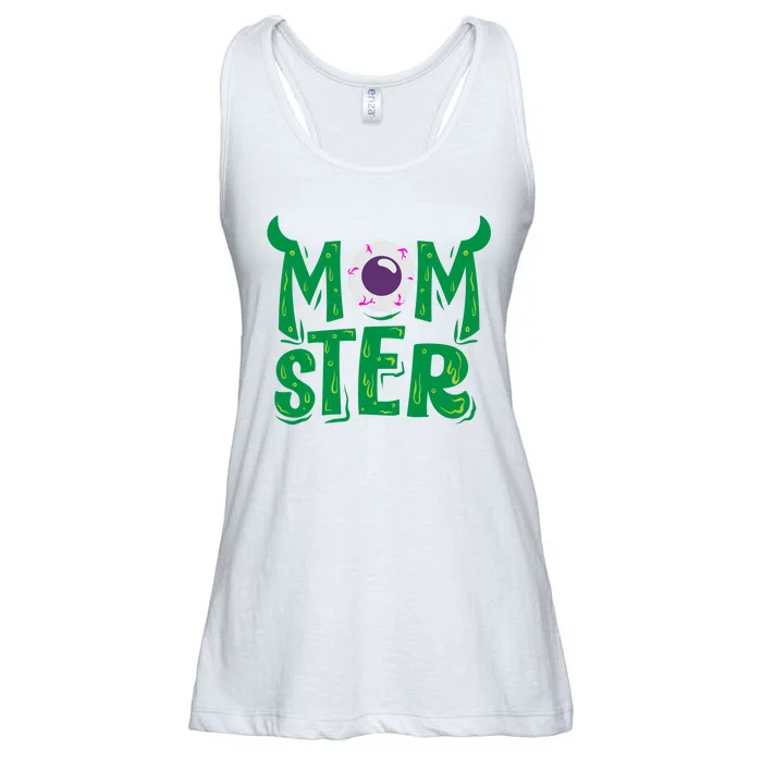 Momster Halloween Mom Ladies Essential Flowy Tank