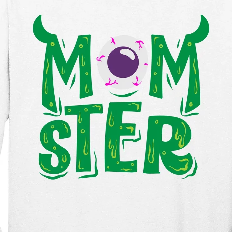 Momster Halloween Mom Tall Long Sleeve T-Shirt