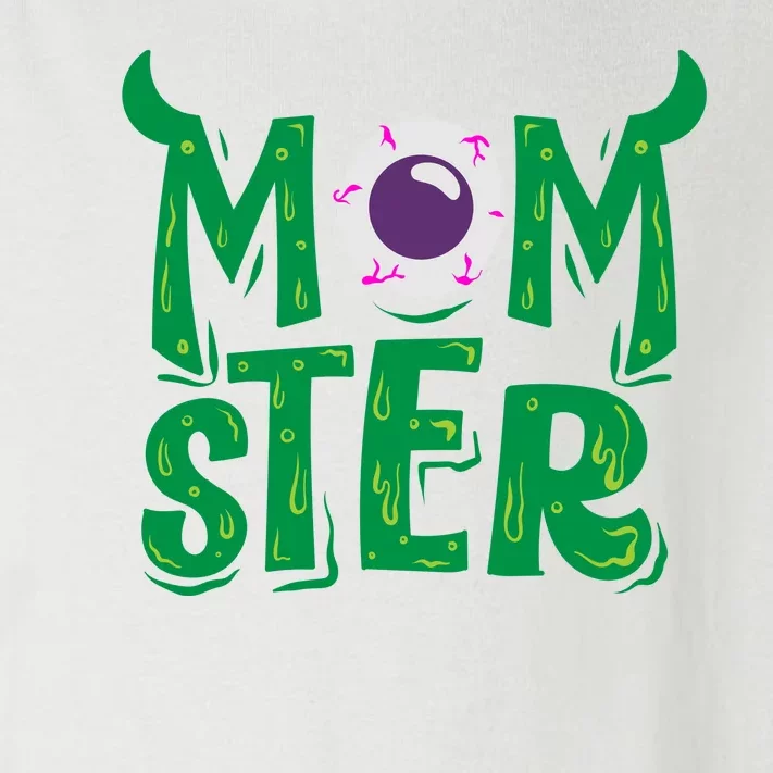 Momster Halloween Mom Toddler Long Sleeve Shirt