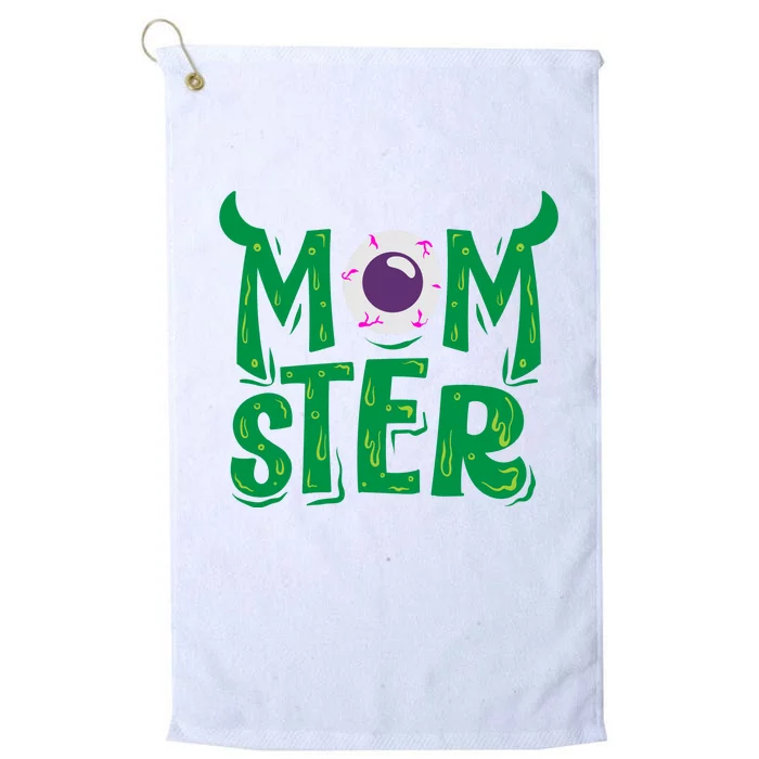 Momster Halloween Mom Platinum Collection Golf Towel