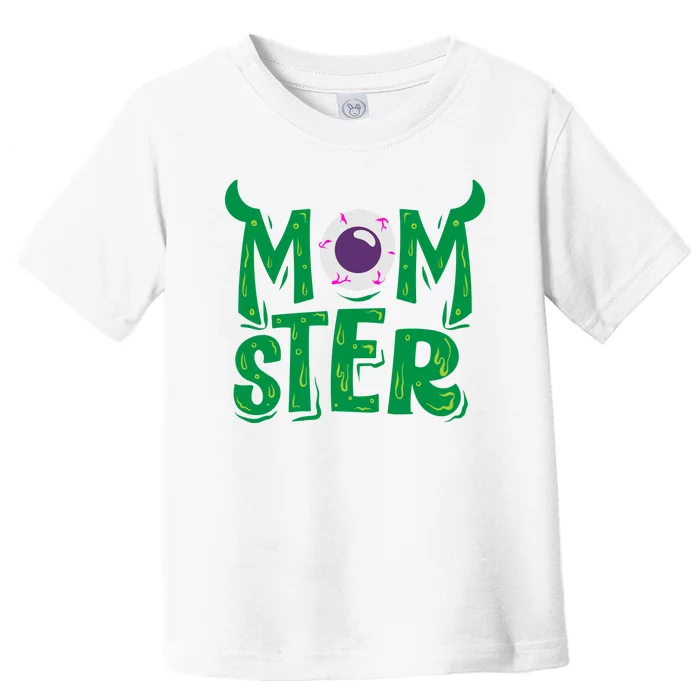 Momster Halloween Mom Toddler T-Shirt