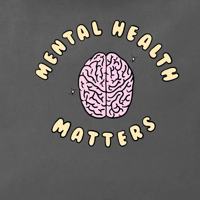 Mental Health Matters Zip Tote Bag