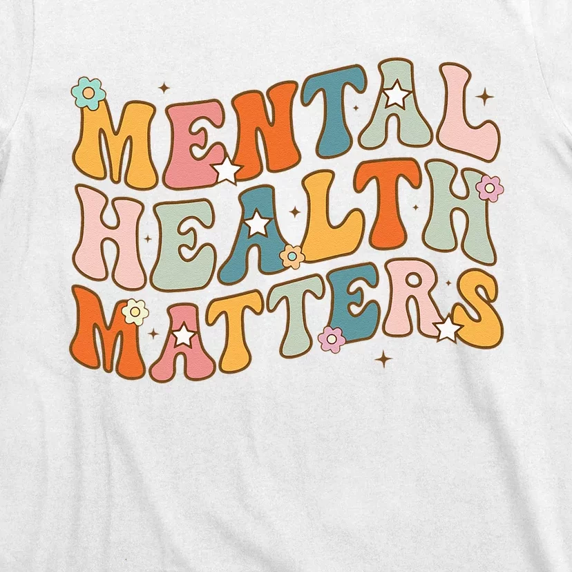 Mental Health Matters Human Brain Illness Awareness Men T-Shirt