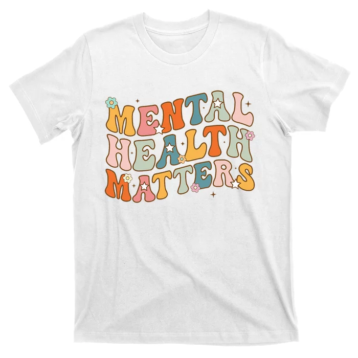 Mental Health Matters Human Brain Illness Awareness Men T-Shirt