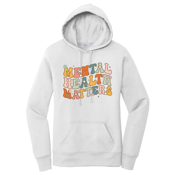 Mental Health Matters Human Brain Illness Awareness Men Women's Pullover Hoodie