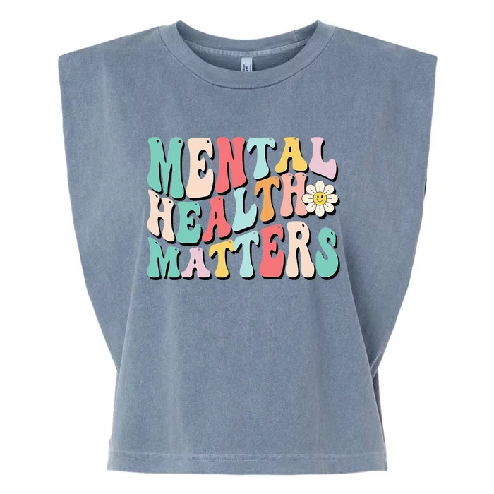 Mental Health Matters End The Stigma Garment-Dyed Women's Muscle Tee