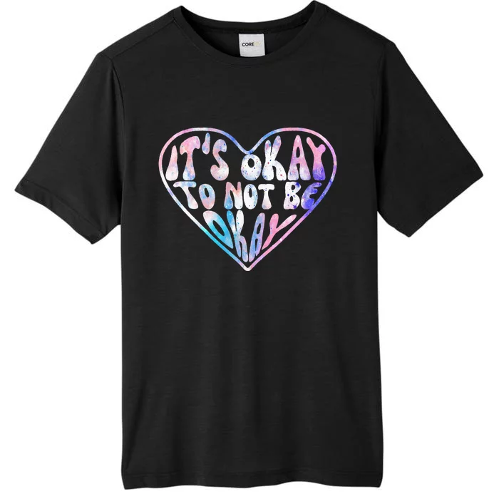 Mental Health Matters Awareness Heart Suicide Prevention ChromaSoft Performance T-Shirt