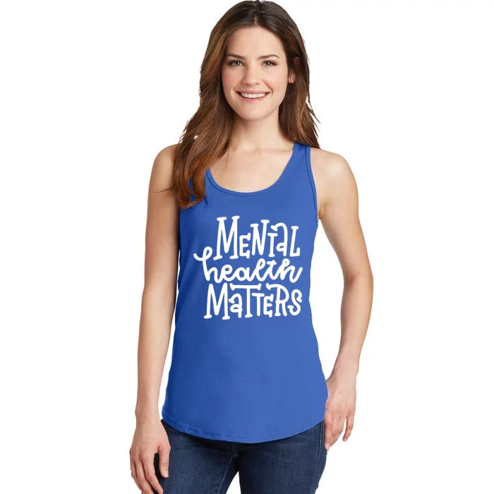 Mental Health Matters Gift Ladies Essential Tank