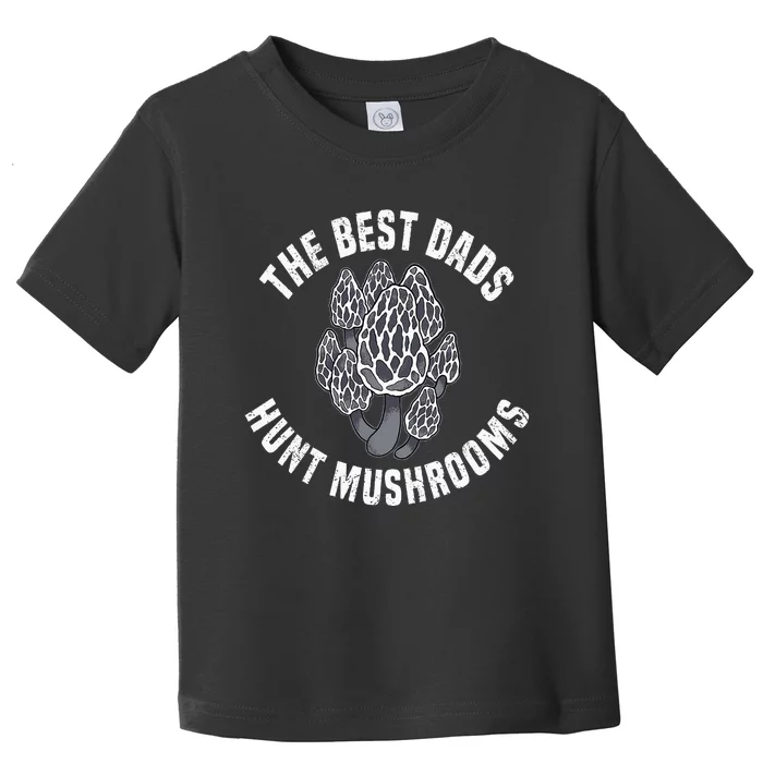 Mushroom Hunting Morel Shrooming Toddler T-Shirt