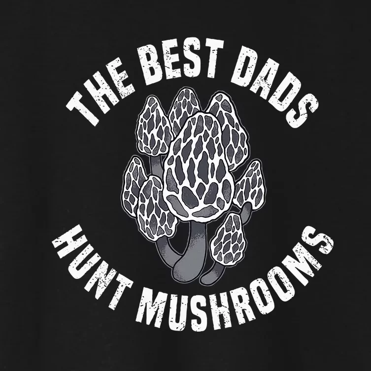 Mushroom Hunting Morel Shrooming Women's Crop Top Tee