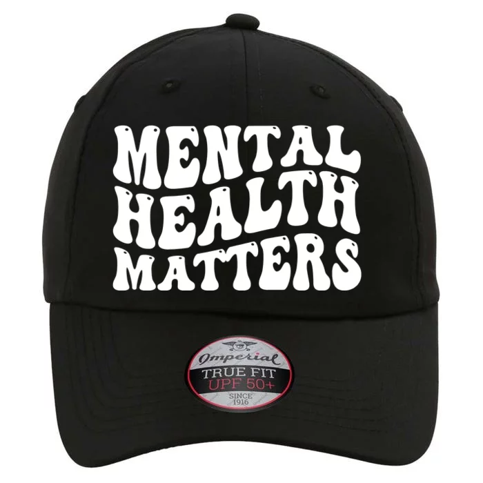 Mental Health Matters Groovy Retro The Original Performance Cap