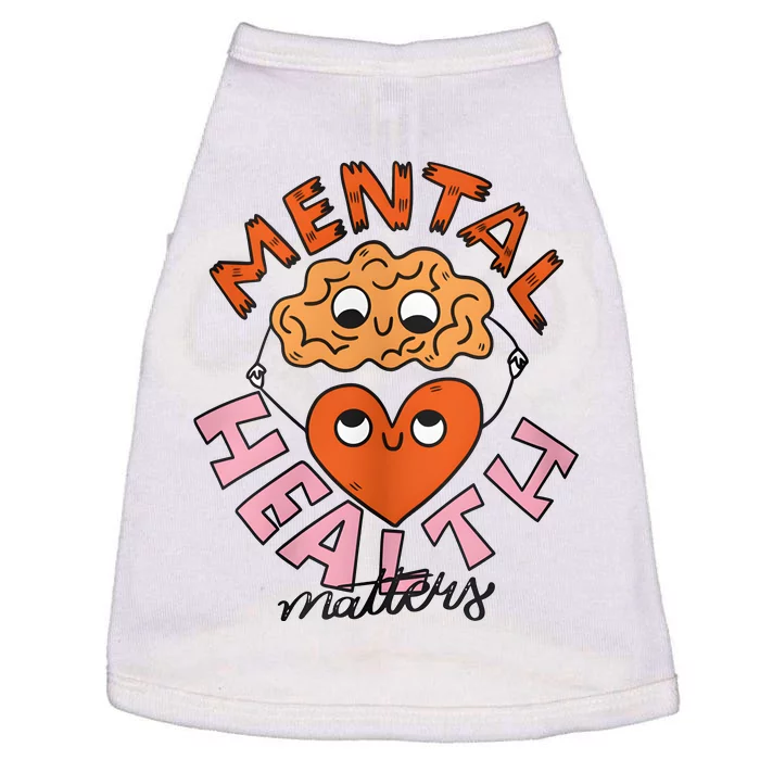 Mental Health Matter Depression Awareness Doggie Tank