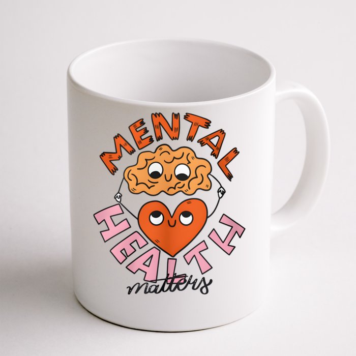 Mental Health Matter Depression Awareness Front & Back Coffee Mug