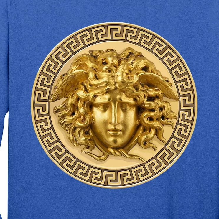 Medusa Head Myth Gorgon Snake Hair Greek Mythology Long Sleeve Shirt