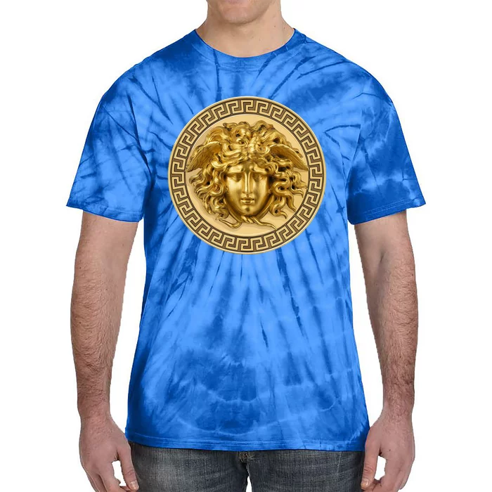 Medusa Head Myth Gorgon Snake Hair Greek Mythology Tie-Dye T-Shirt