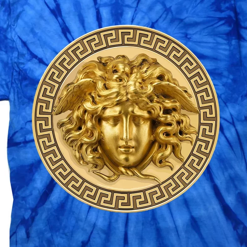 Medusa Head Myth Gorgon Snake Hair Greek Mythology Tie-Dye T-Shirt