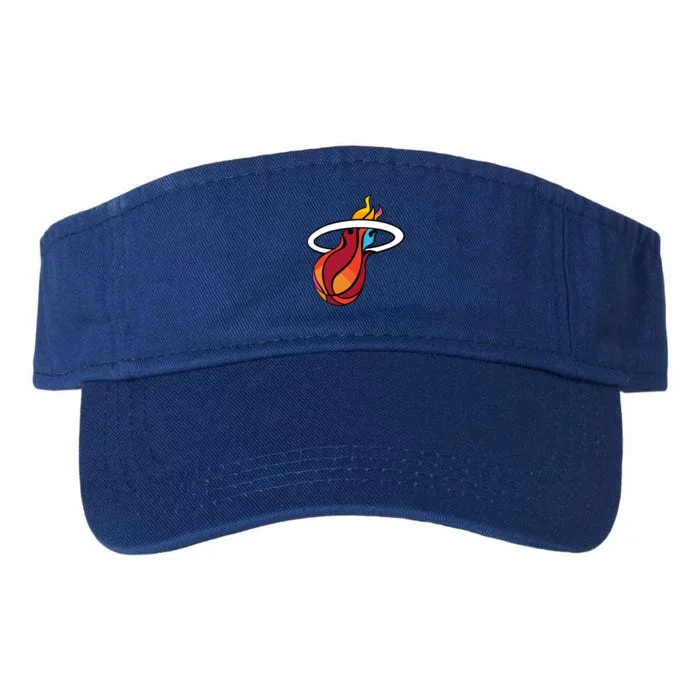 Miami Heat New Era Valucap Bio-Washed Visor