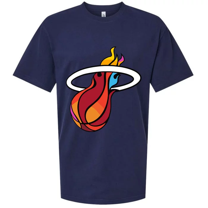 Miami Heat New Era Sueded Cloud Jersey T-Shirt