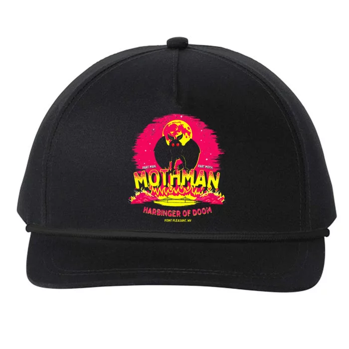 Mothman Harbinger Of Doom! Snapback Five-Panel Rope Hat