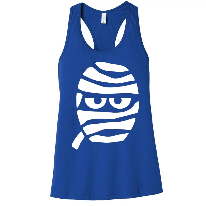 Mummy Halloween Outfit Mummy Meaningful Gift Women's Racerback Tank