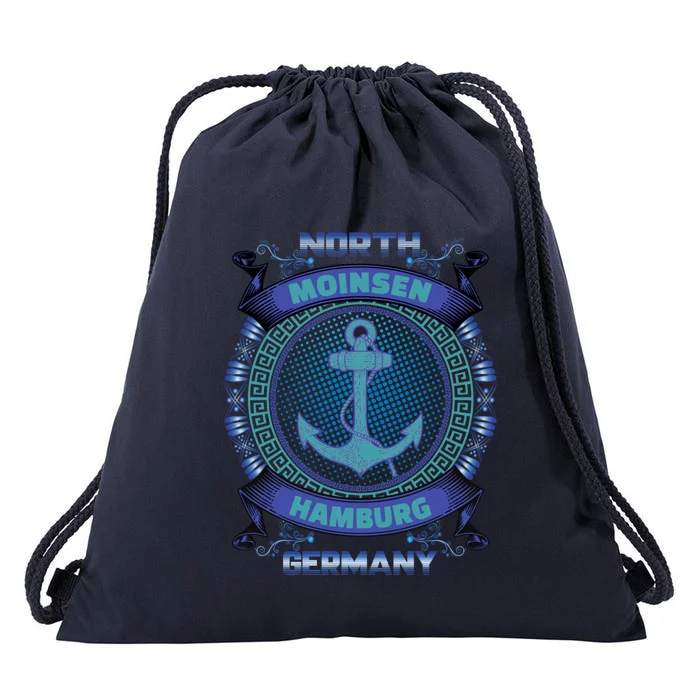 Moinsen Hamburg – Ornat Maritime Anchor North Gery Gift Drawstring Bag