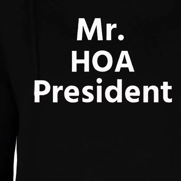 Mr. Hoa President Womens Funnel Neck Pullover Hood