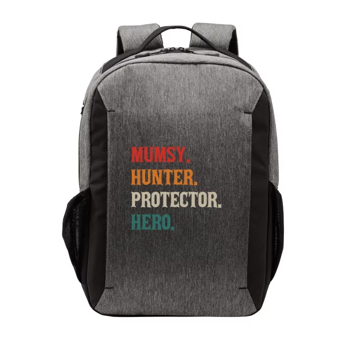 Mumsy Hunter Protector Hero Mom Mama Hunting Gift Vector Backpack