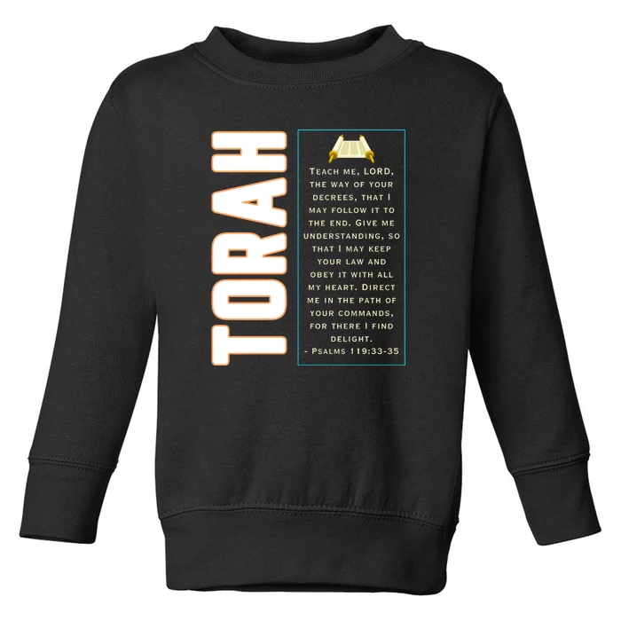 Messianic Hebrew Roots Torah Observant Toddler Sweatshirt