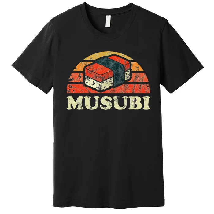 Musubi Hawaii Retro Style Premium T-Shirt