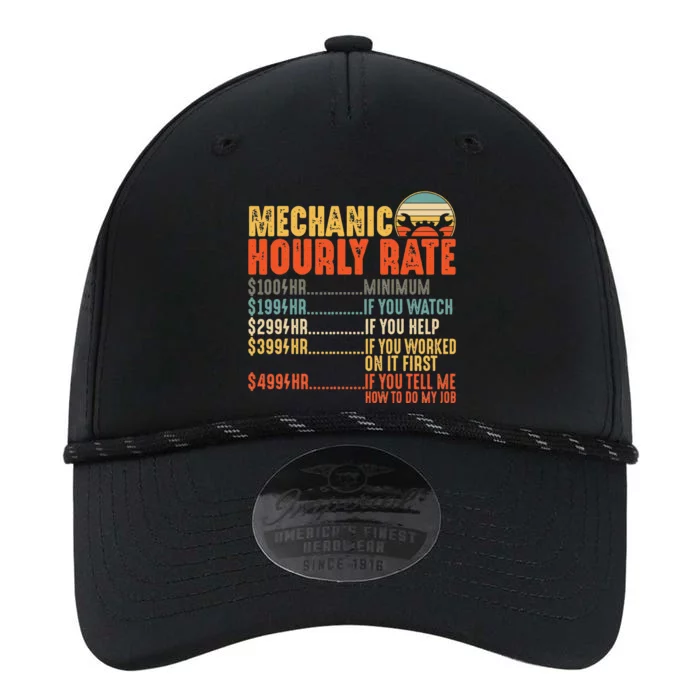 Mechanic Hourly Rate Gifts Funny Mechanics Labor Rates Performance The Dyno Cap