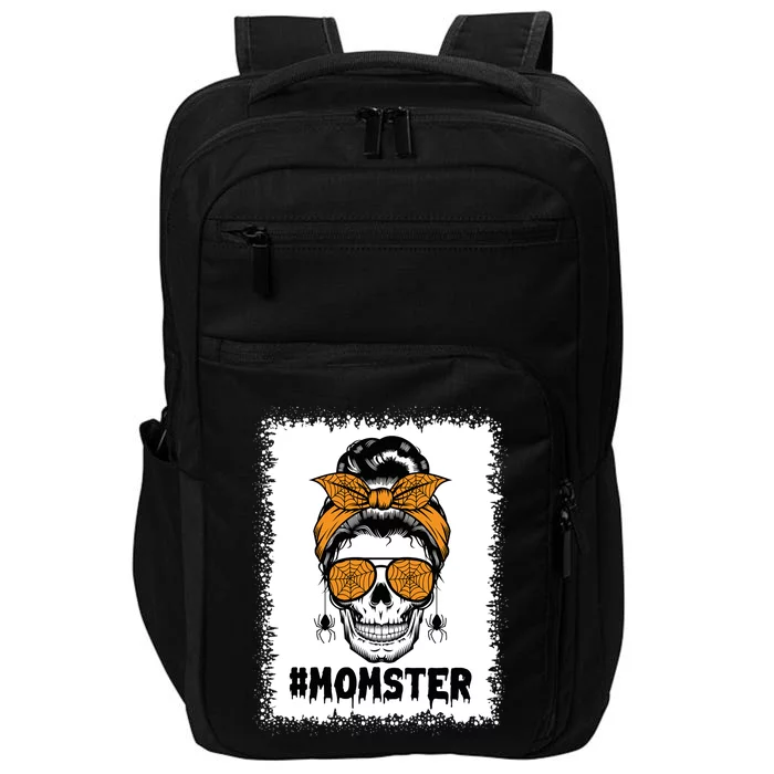 Momster Halloween Skeleton Meaningful Gift Impact Tech Backpack