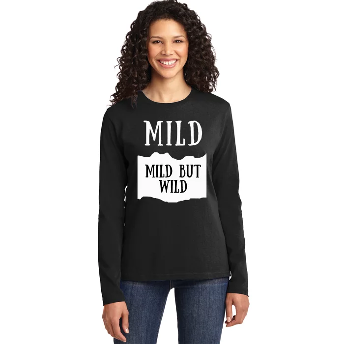 Mild Hot Sauce Packet Group Costume Ladies Long Sleeve Shirt