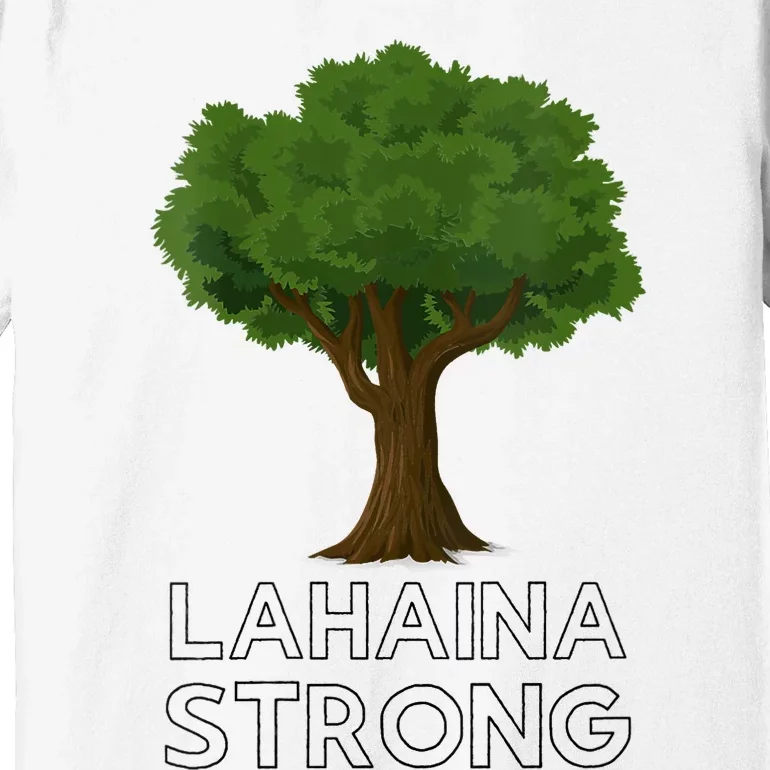 Maui Hawaii Strong Maui Wildfire Lahaina Survivor Premium T-Shirt