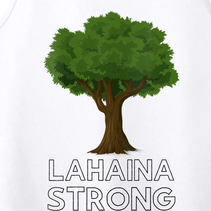 Maui Hawaii Strong Maui Wildfire Lahaina Survivor Performance Tank