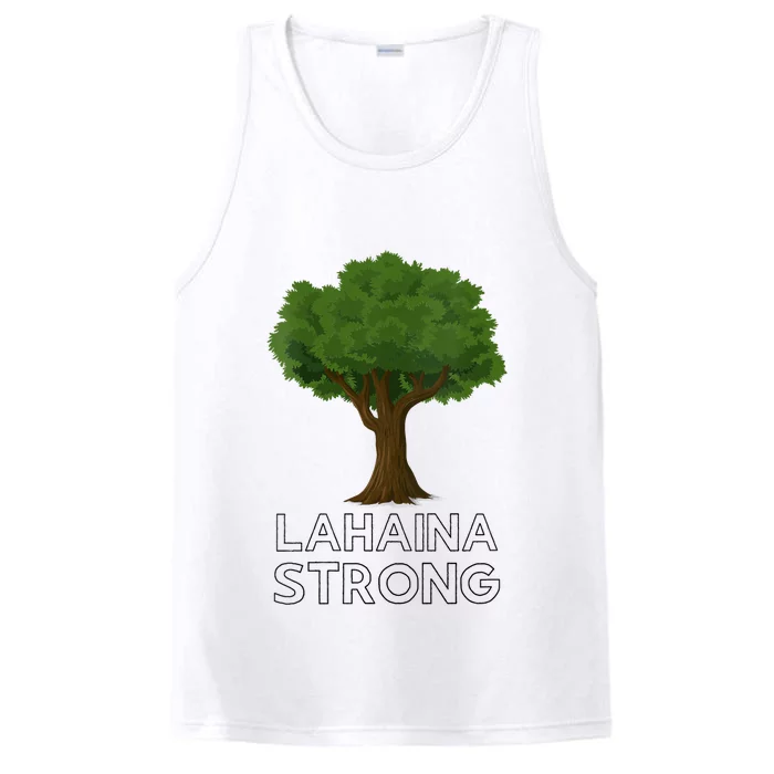 Maui Hawaii Strong Maui Wildfire Lahaina Survivor Performance Tank