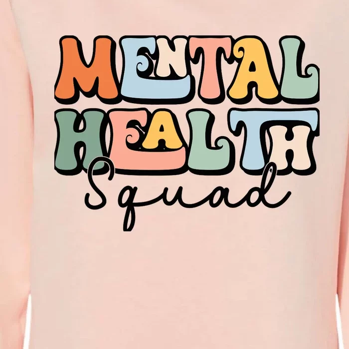 Mental Health Squad Brain Illness Mental Health Awareness Womens California Wash Sweatshirt