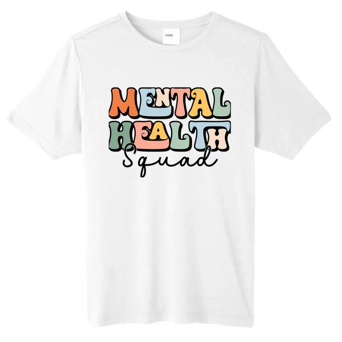 Mental Health Squad Brain Illness Mental Health Awareness ChromaSoft Performance T-Shirt