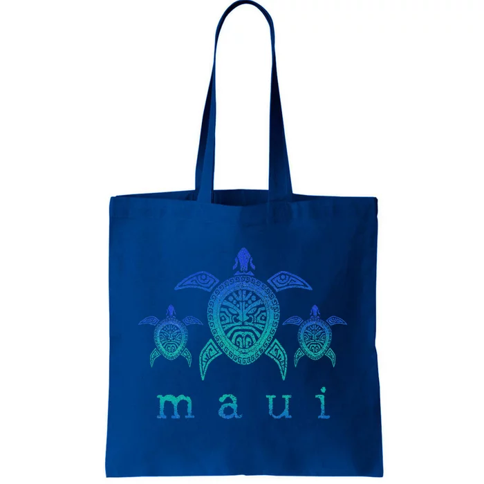 Maui Hawaii Sea Turtles Hawaiian Scuba Diving Tote Bag